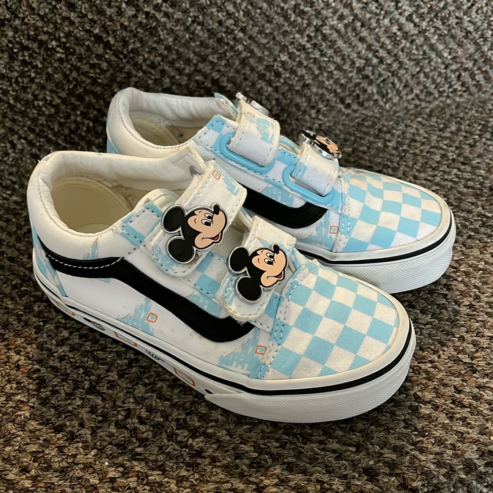 EUC Kids Disney Vans Size 11